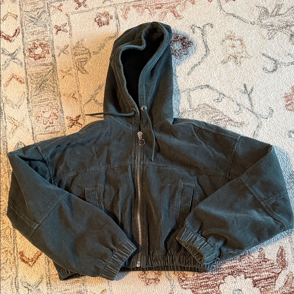 BDG Dark Green Corduroy Jacket
